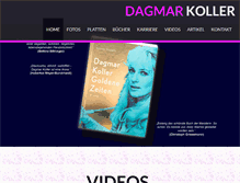 Tablet Screenshot of dagmar-koller.at
